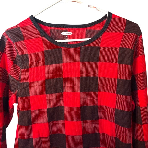 Old Navy Tops - Old Navy Red and Black Checkered Shirt